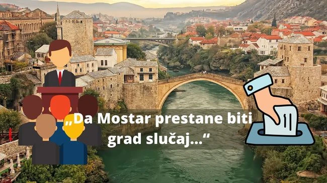 95 posto mladih žele izbore u Mostaru