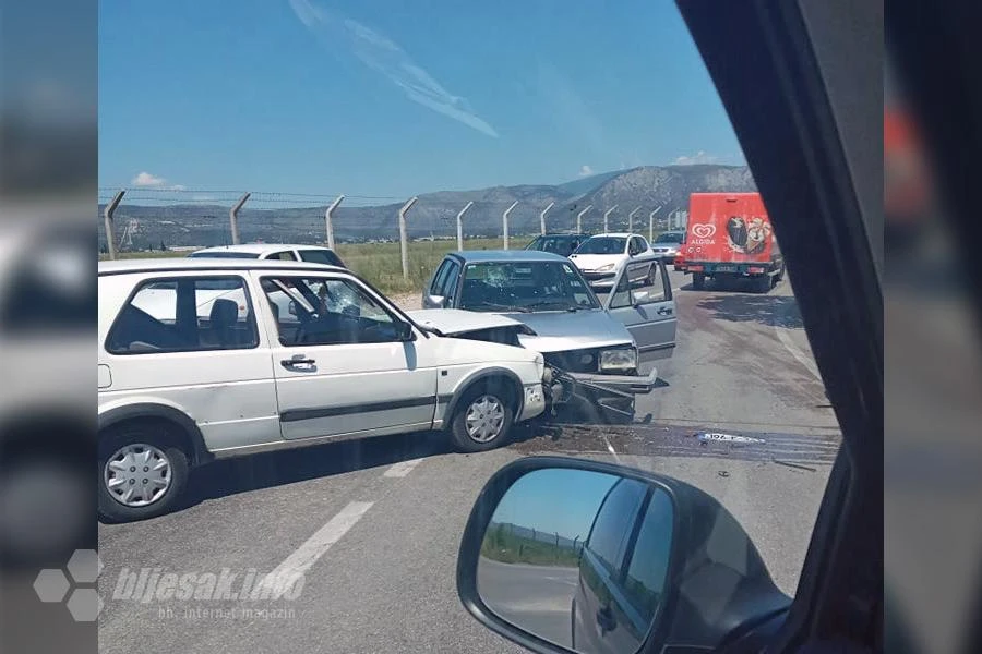 Ozlijeđeni u prometnoj nesreći kod Mostara