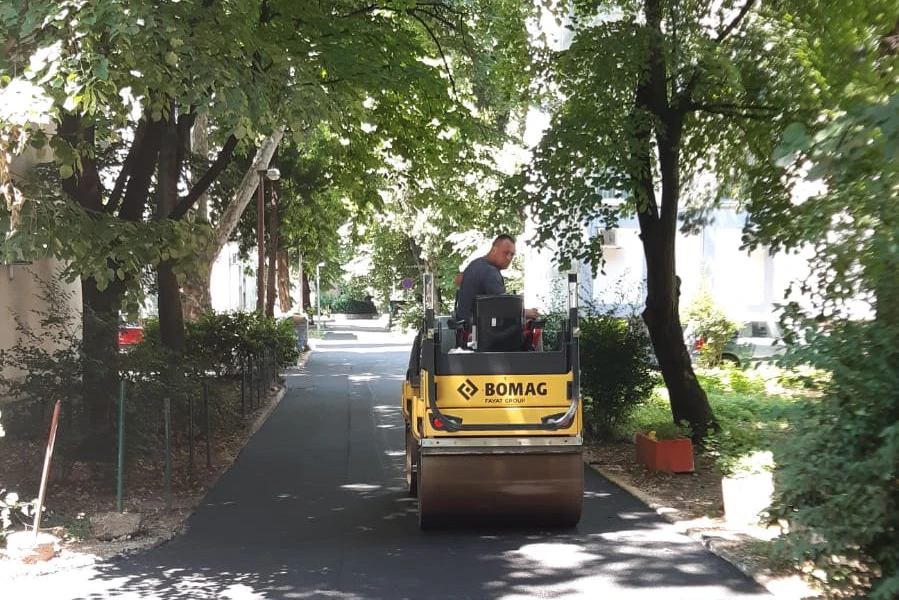 Novi asfalt za dio ulice kraljice Katarine 