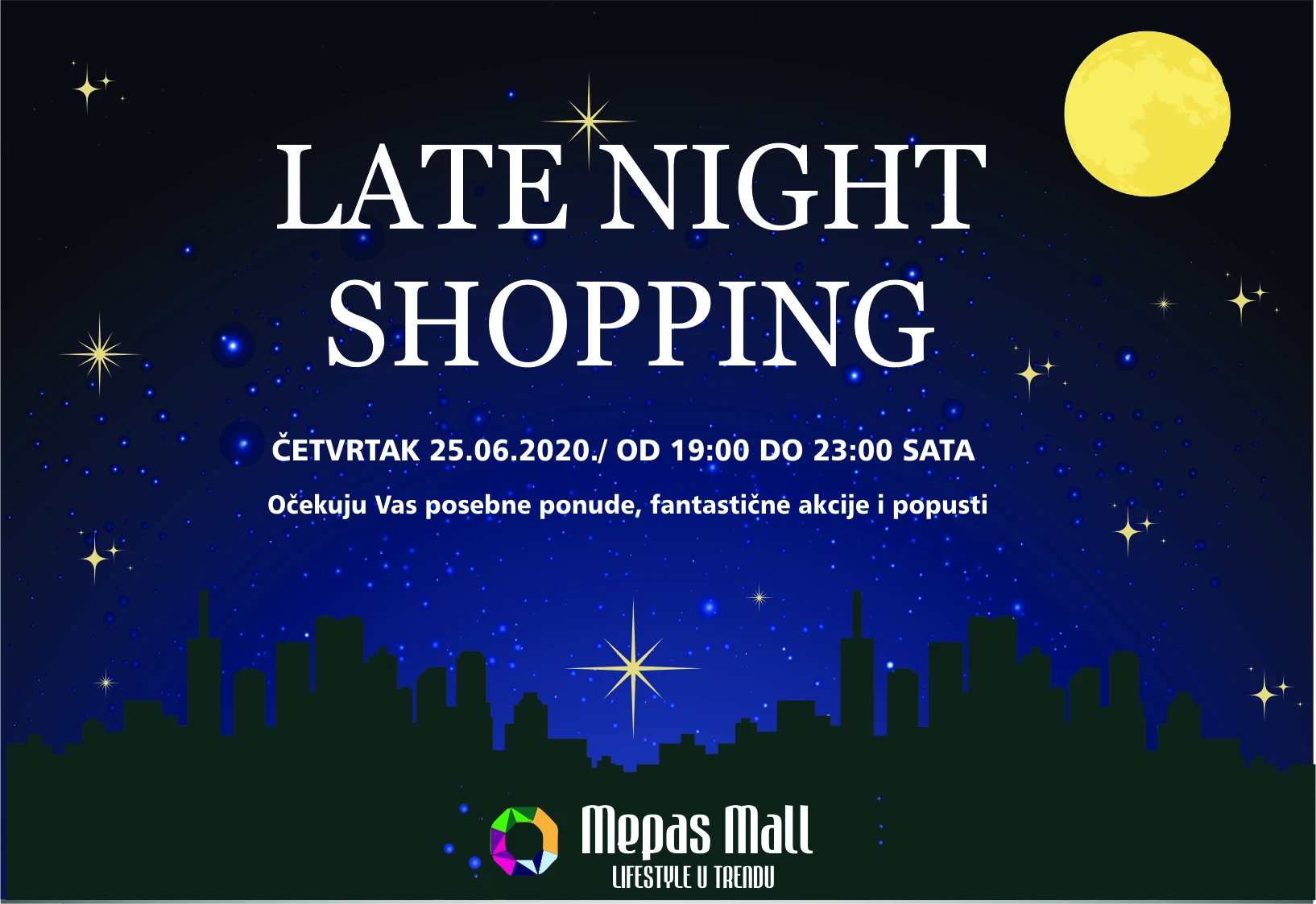 Mepas Mall Late Night Shopping