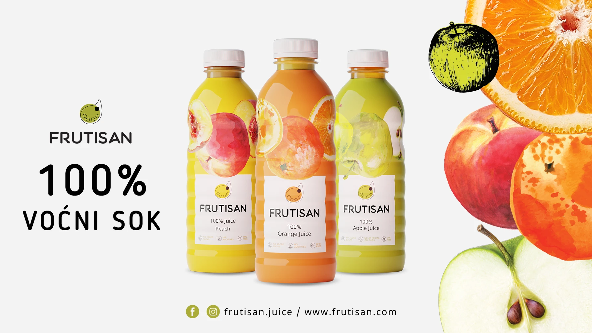 Novi Frutisan 100% voćni sokovi