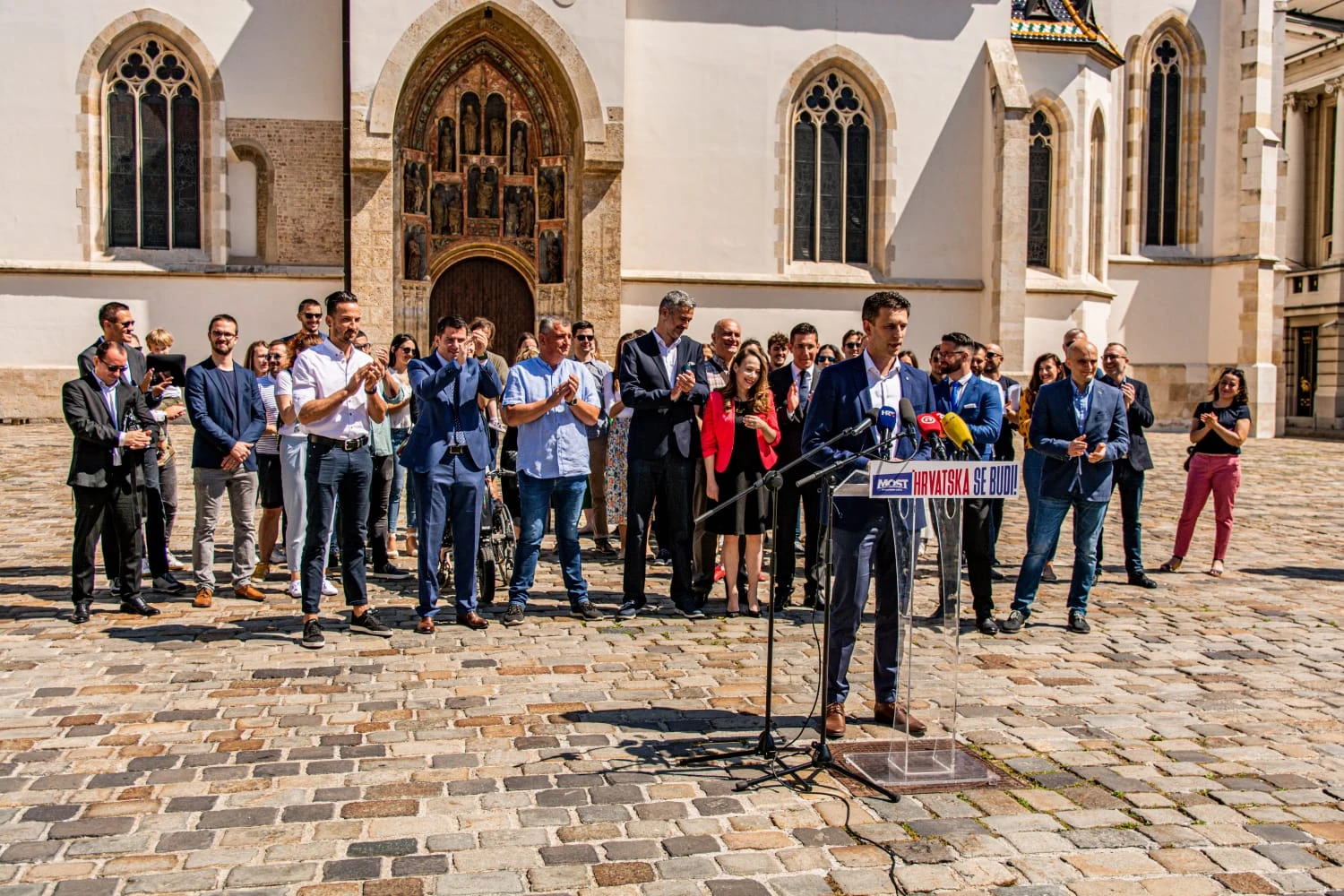 Most predstavio nositelje lista za parlamentarne izbore