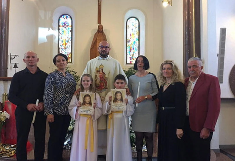 Najmanji broj u 98 godina: Dvoje djece primilo Prvu svetu pričest u župi Prisoje