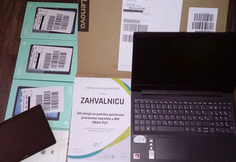 Grude: Udruga Pravi put će donirati tablete i laptope za online nastavu