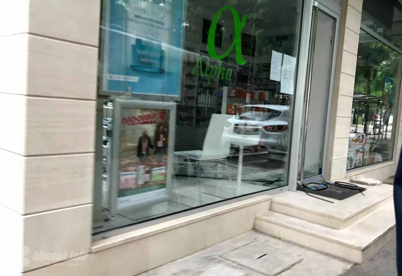 18-godišnji Palestinac razbio staklo na ljekarni u Mostaru