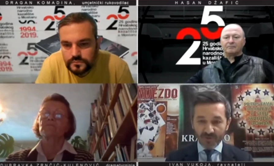 U Zenici održana online promocija monografije "25 godina HNK Mostar''