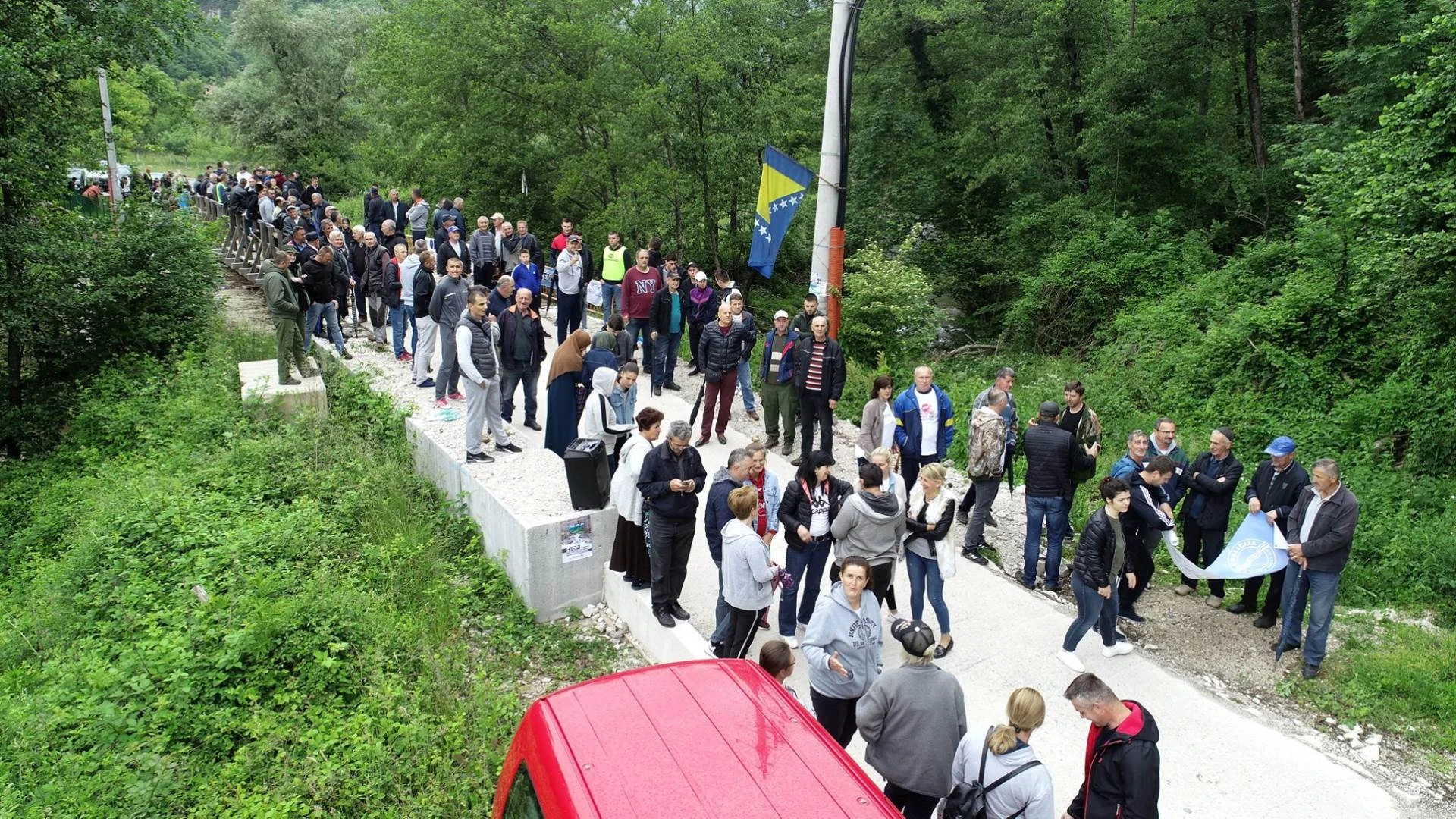 Prosvjed: Građani protiv izgradnje mini hidrocentrala na Neretvici