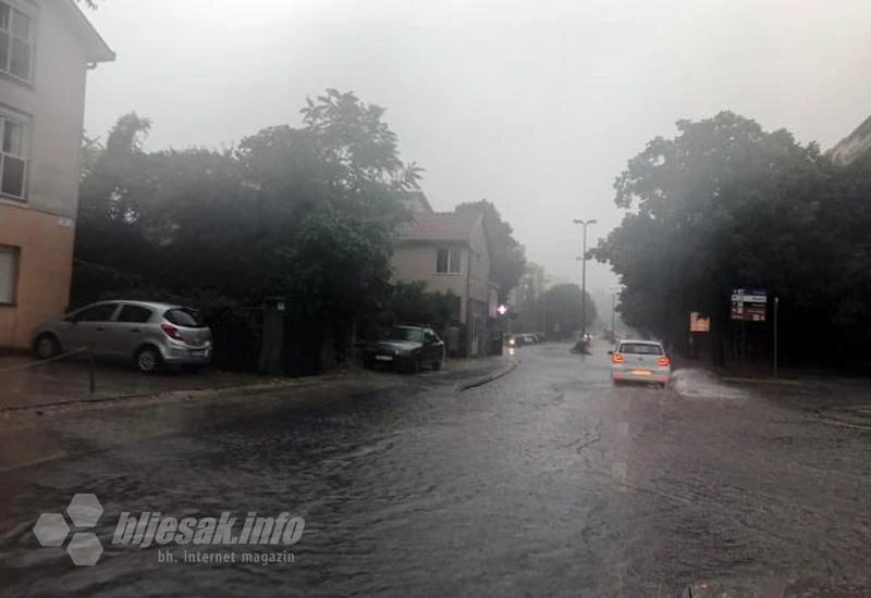 Oblačno i nestabilno vrijeme s kišom i pljuskovima