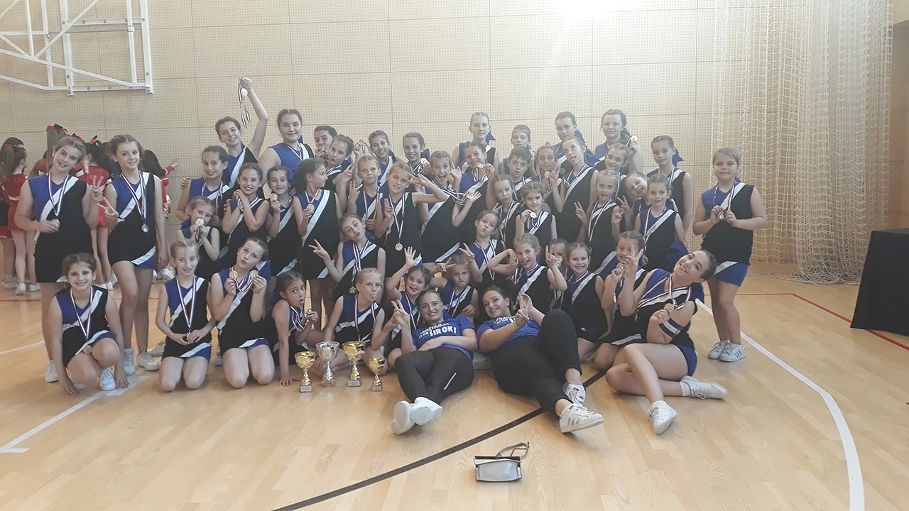U tijeku su upisi u Hrvatski cheerleading klub Široki 