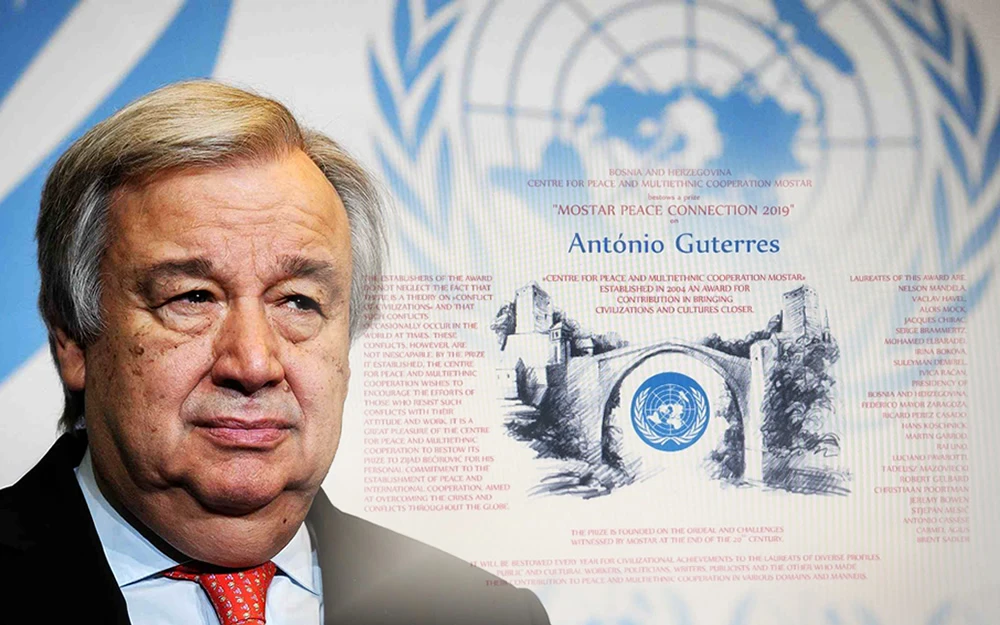 Guterres poziva na globalno primirje, panedmija 'najveći test' za svijet