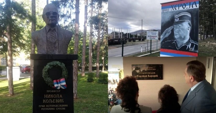 Slavljenje ratnih zločina ulicama, trgovima i parkovima