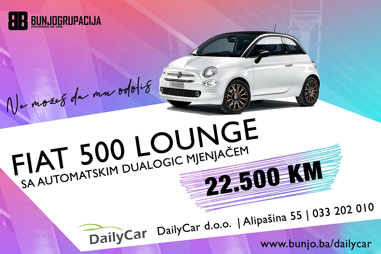 Fiat 500 Serija 8 stiže na tržište BiH