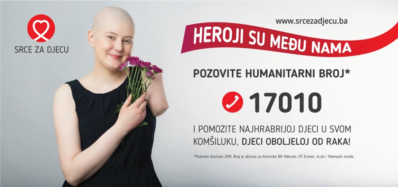 Heroji su među nama – podržite djecu oboljelu od raka