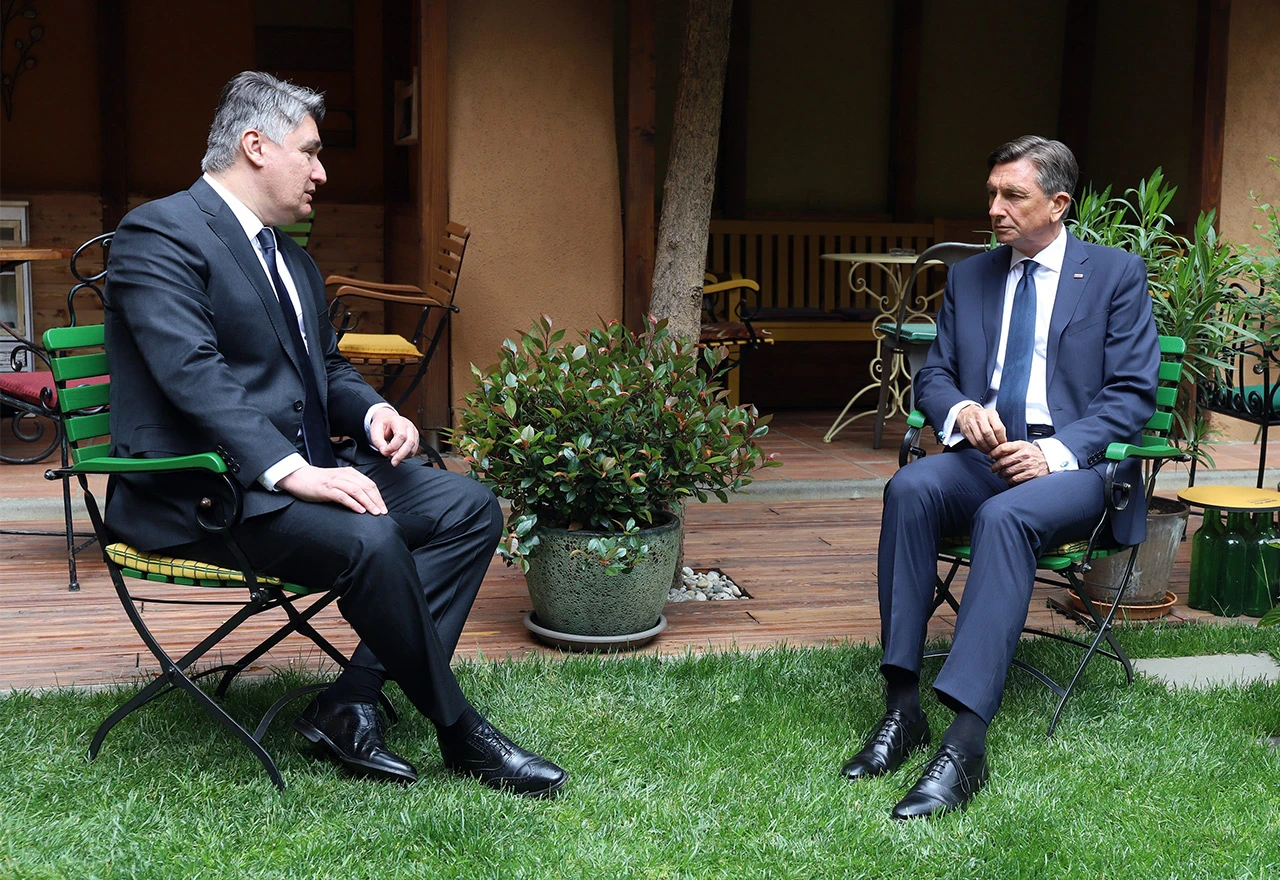 Milanović i Pahor vrbuju Slovence da ljetuju u Hrvatskoj