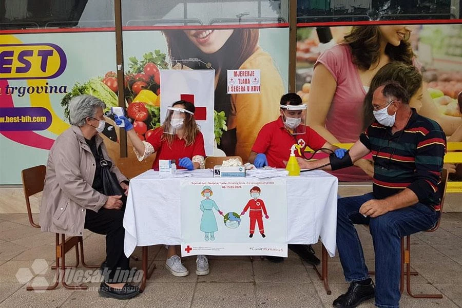 Čapljinci besplatno mjerili šećer u krvi i tlak