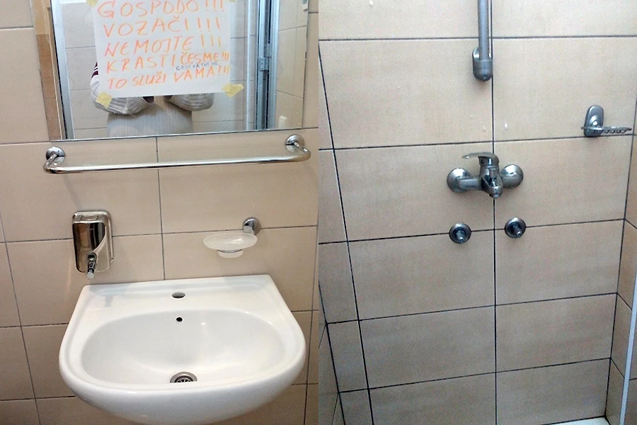 UIO BiH moli vozače da ne kradu sanitarije iz kupatila!