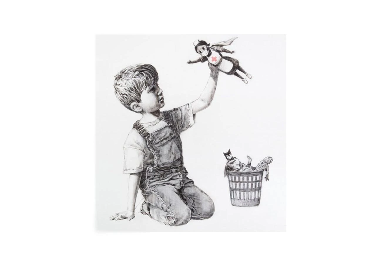 Banksy odaje priznanje zdravstvenim radnicima