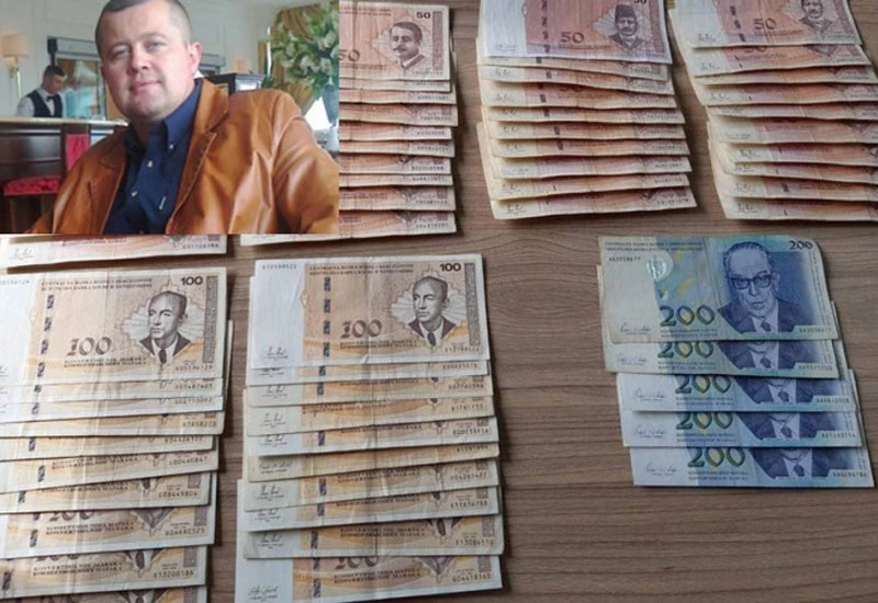 Porezni inspektor uzeo 5.000 KM mita