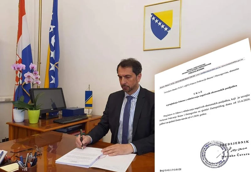 Čavara potpisao Ukaz o korona-zakonu
