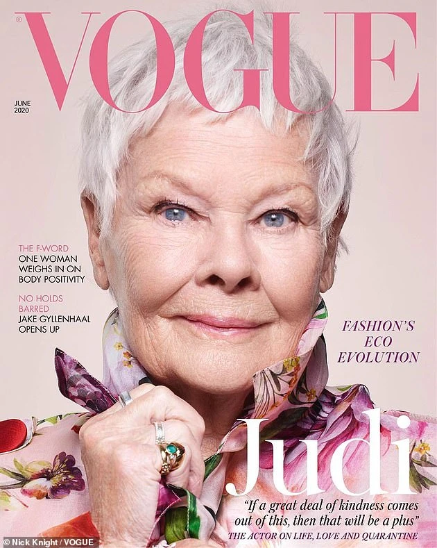 Judi Dench, najstarija žena na naslovnici britanskog Voguea u povijesti časopisa