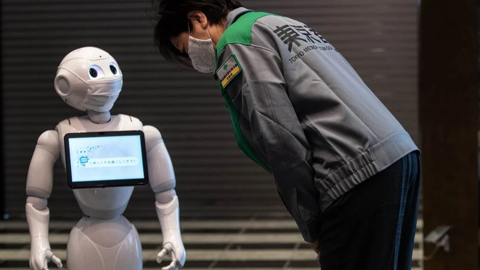 Robot dočekuje pacijente s blagim simptomima Covida