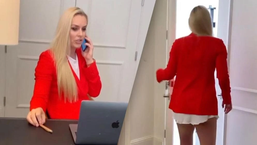 Lindsey Vonn ne voli komplikacije: Na sastanku bez hlača!