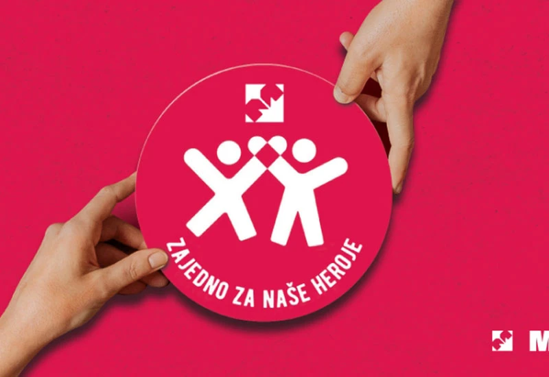 Veliki humanitarni projekat Mercatora -  Zajedno za naše heroje 