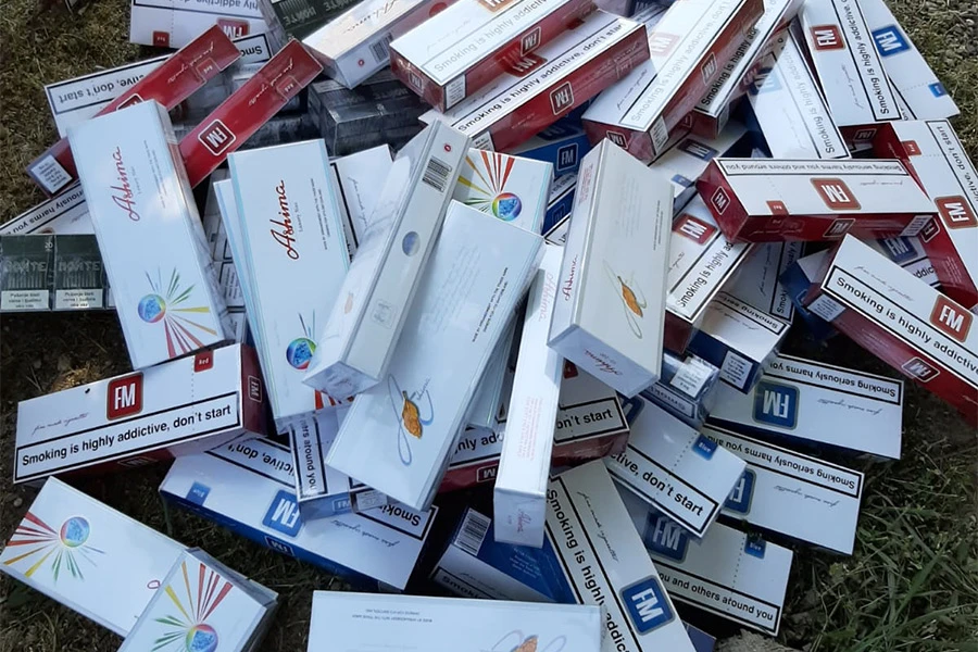 U Bijeljini oduzete cigarete vrijedne oko 5.000 KM