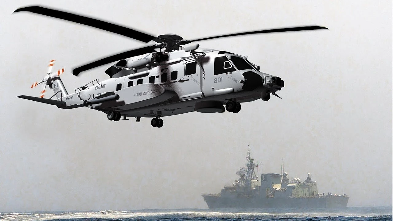 Kanadski vojni helikopter izgubljen na Mediteranu
