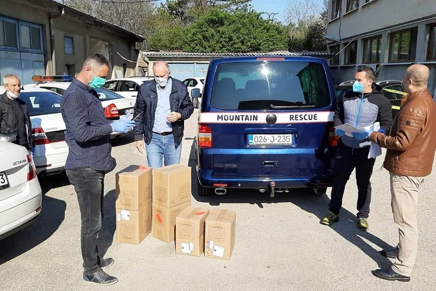 Podijeljena zaštitna oprema MUP-u i Upravi za inspekcijske poslove 