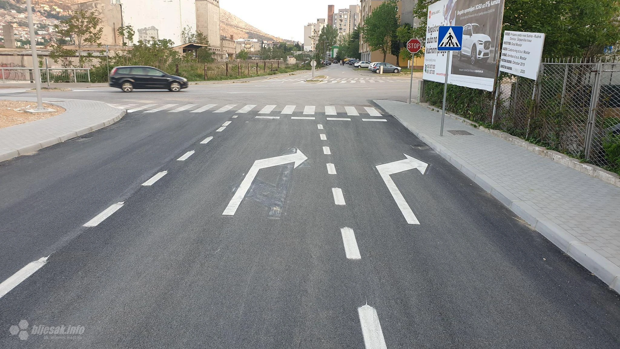 Zašto dvaput desno na križanju staze?