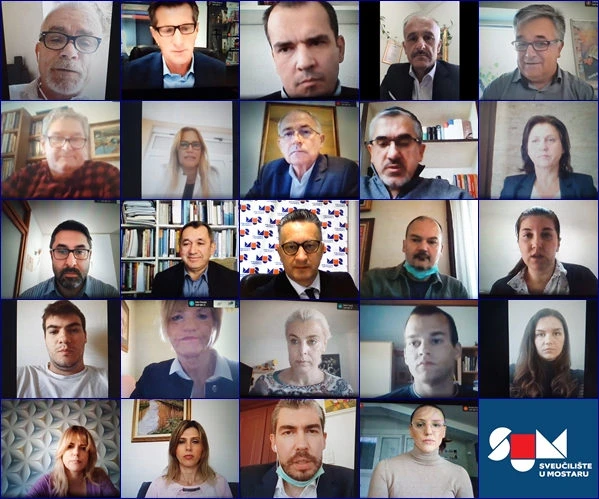 Održana prva online sjednica Senata Sveučilišta u Mostaru