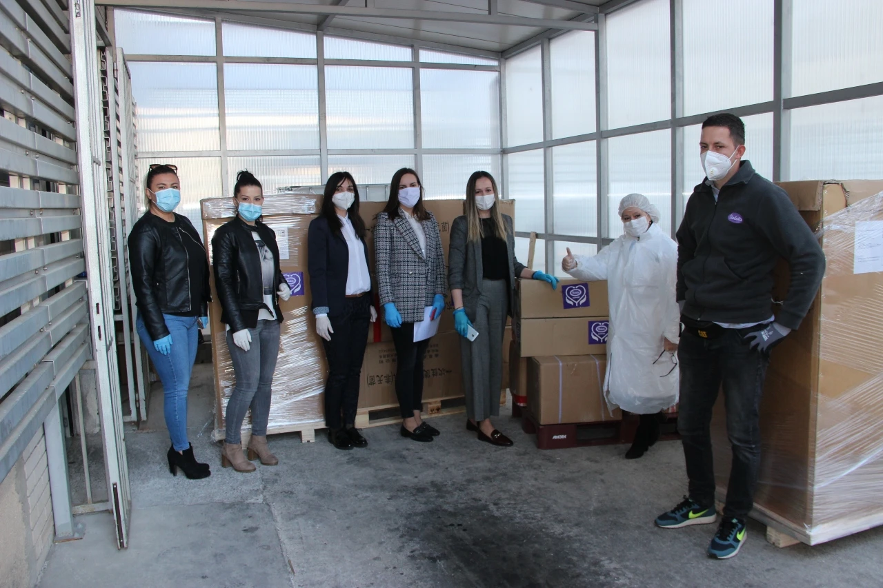 Violeta isporučila respiratore i zaštitnu opremu mostarskim bolnicama