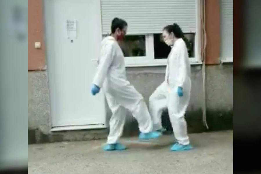 VIDEO | Sestre Ćuk iz SKB Mostar u TikTok izazovu