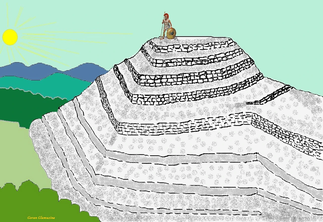 Zaboravljena monumentalna gradina u Gornjim Mamićima