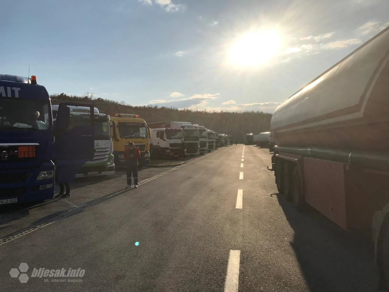 Obavijest za vozače kamiona prilikom ulaska u BiH