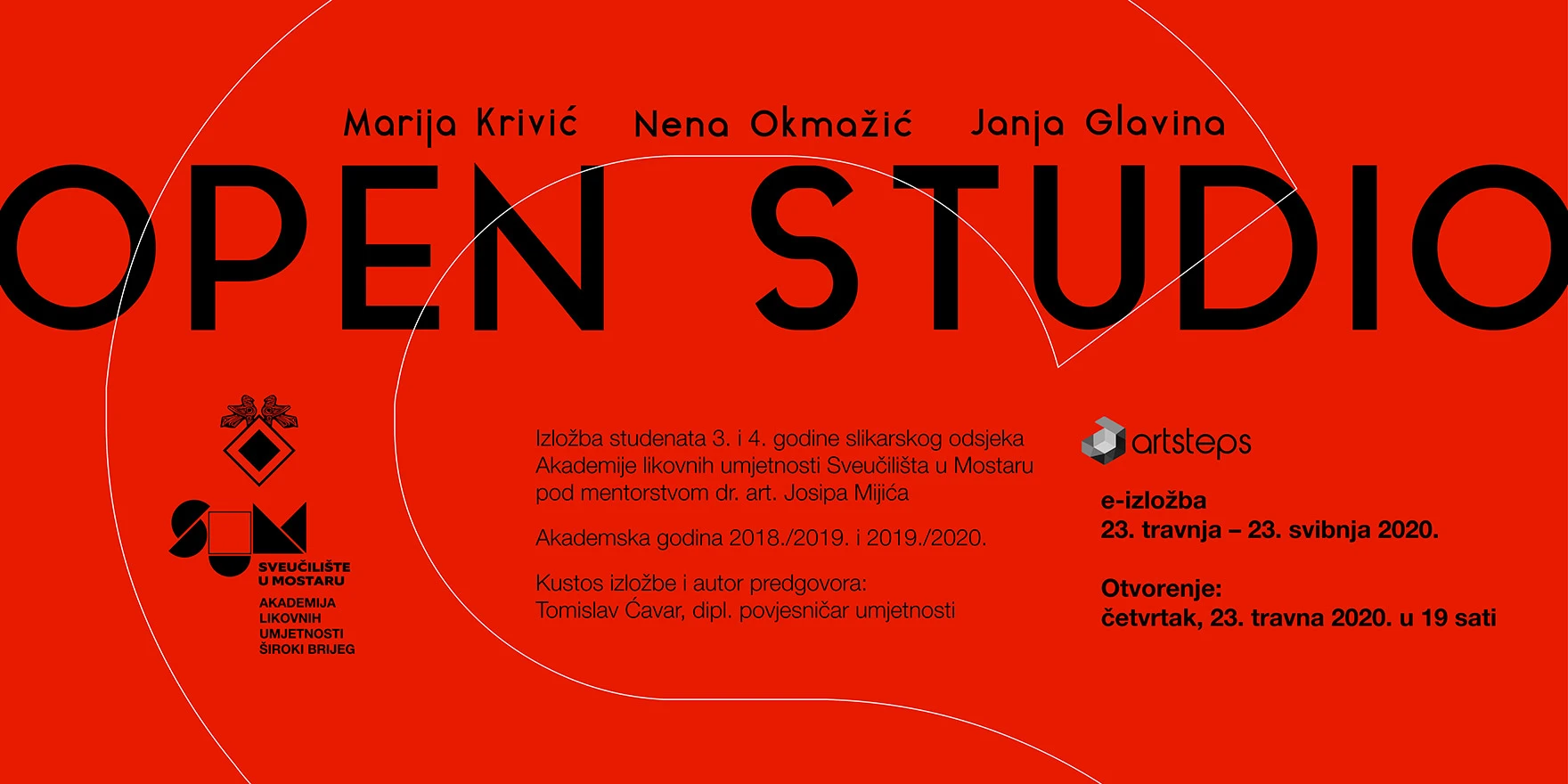 Otvorenje e-izložbe OPEN STUDIO mostarskih studenata