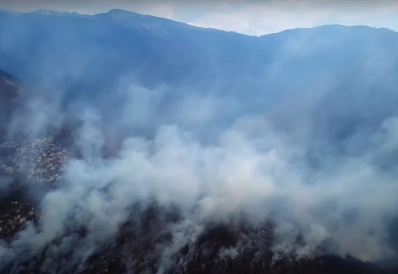 VIDEO | Pogledajte kako iz zraka izgleda požar sjeverno od Mostara