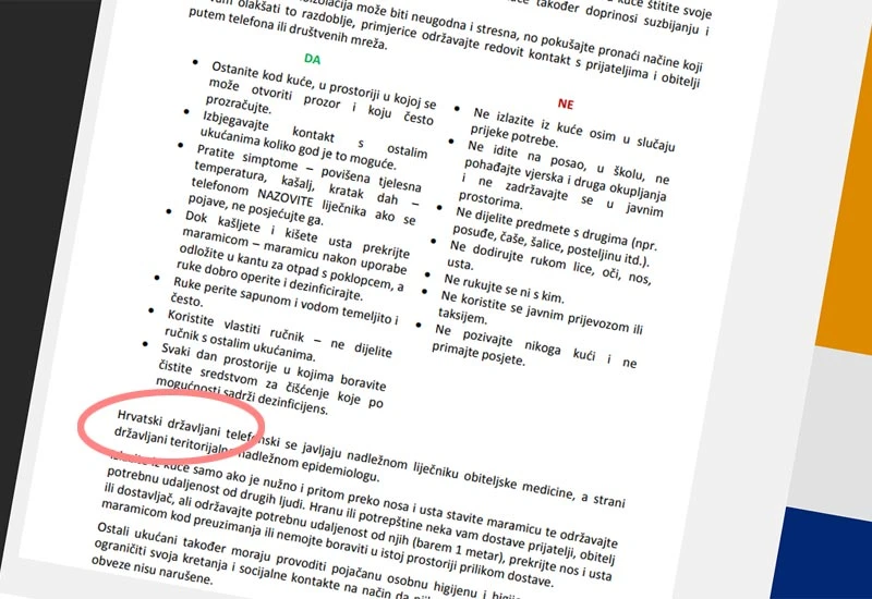 Građani upozoravaju na aljkavosti: Kome se pisala preporuka Civilne zaštite