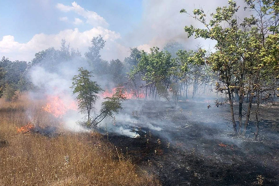 Požare u HBŽ-u nemoguće gasiti zbog nepristupačnog terena i mina