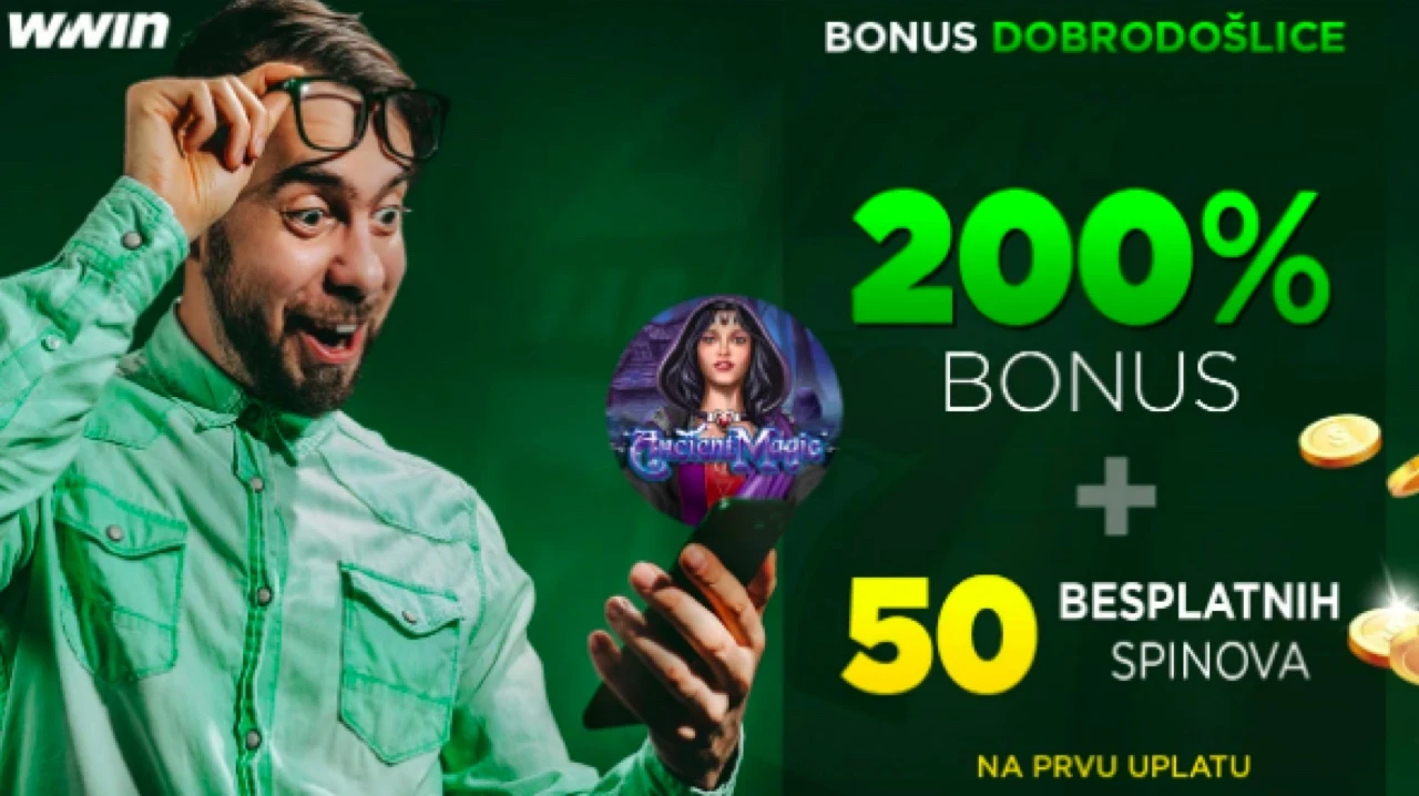 Registriraj se na Wwin: Osvoji bonus i besplatne spinove