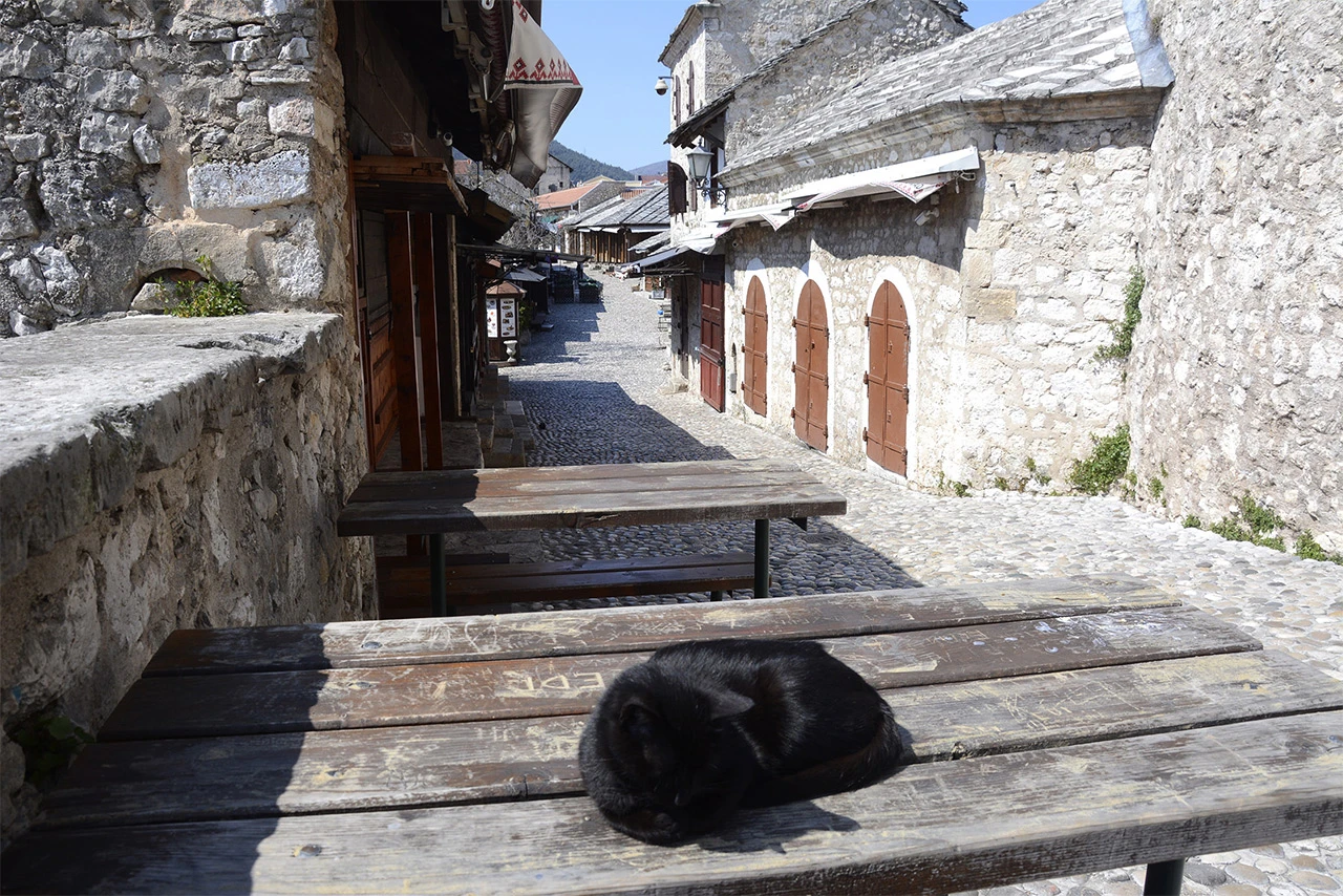 Mjere se poštuju - Puste ulice Mostara