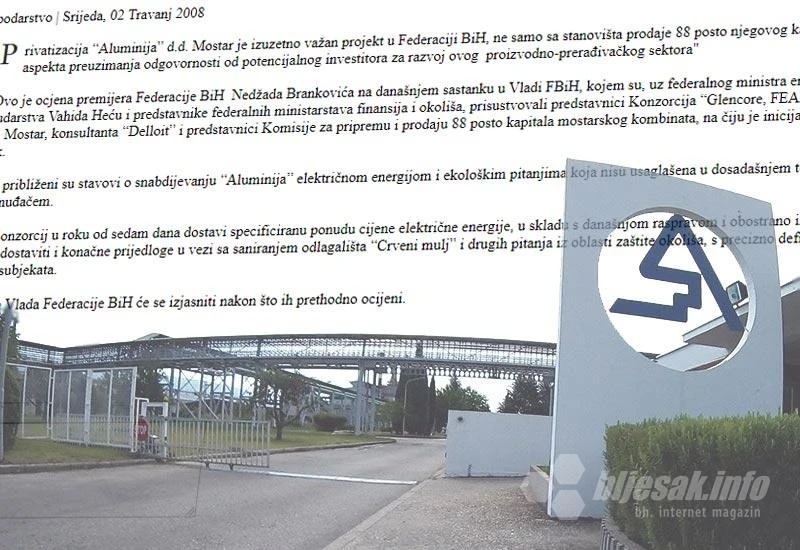 Vremeplov: Što se prije točno 12 godina pisalo o Aluminiju