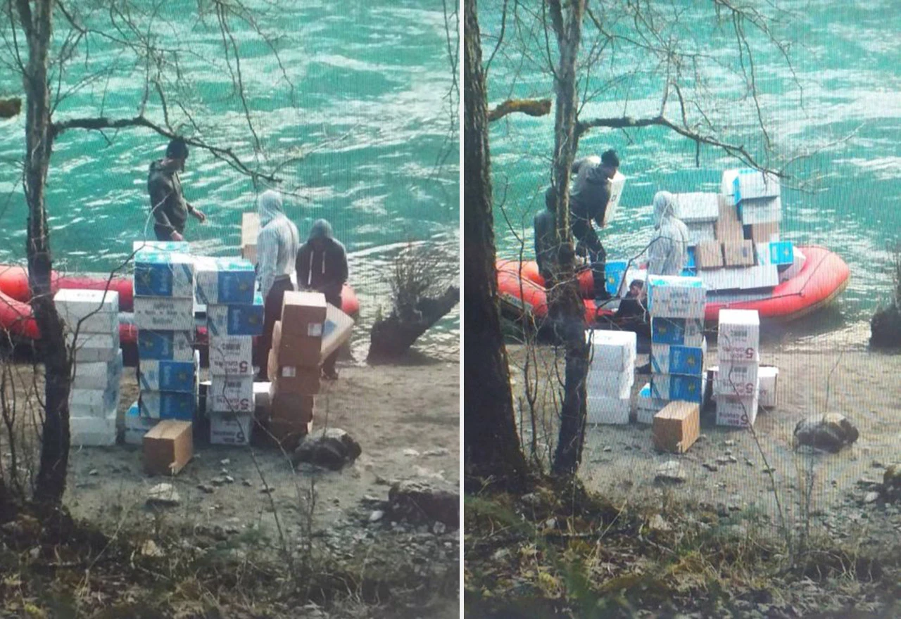 Uhvaćeni kako krijumčare cigarete iz Crne Gore u BiH 