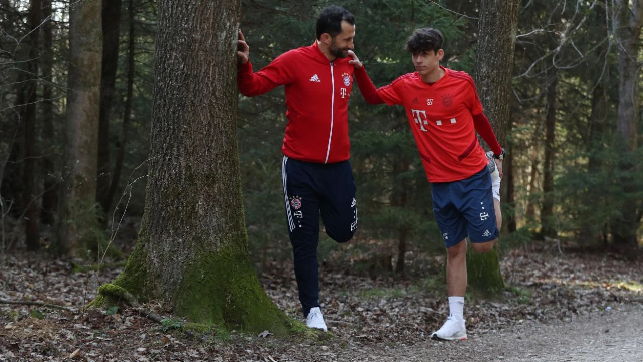 Otac i sin: Hasan i Nick Salihamidžić zajedno održavaju formu