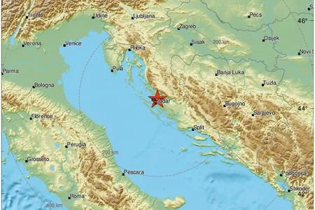 Potres probudio Zadrane