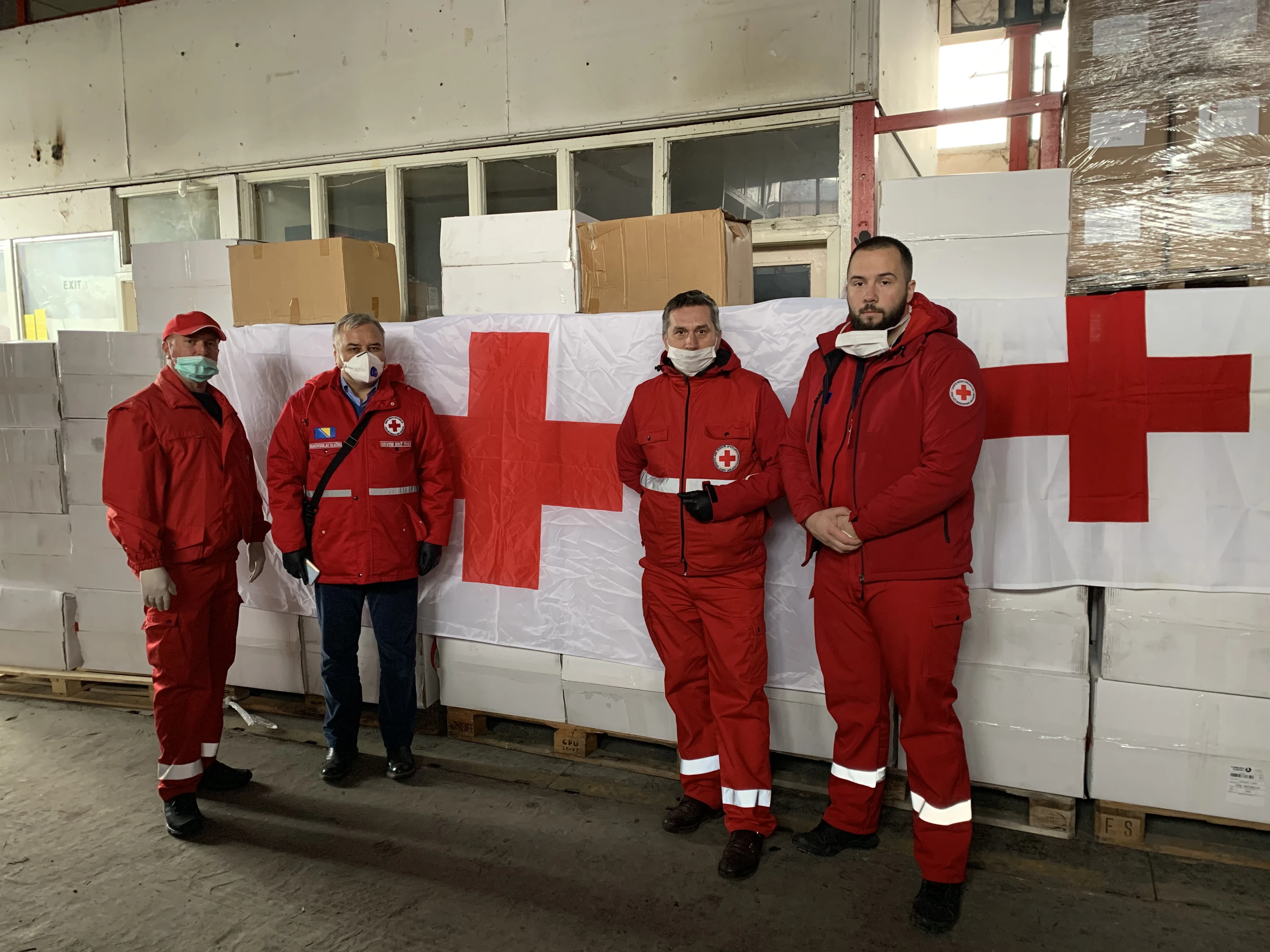 Pomoć naroda Turske dopremljena na sarajevski aerodrom