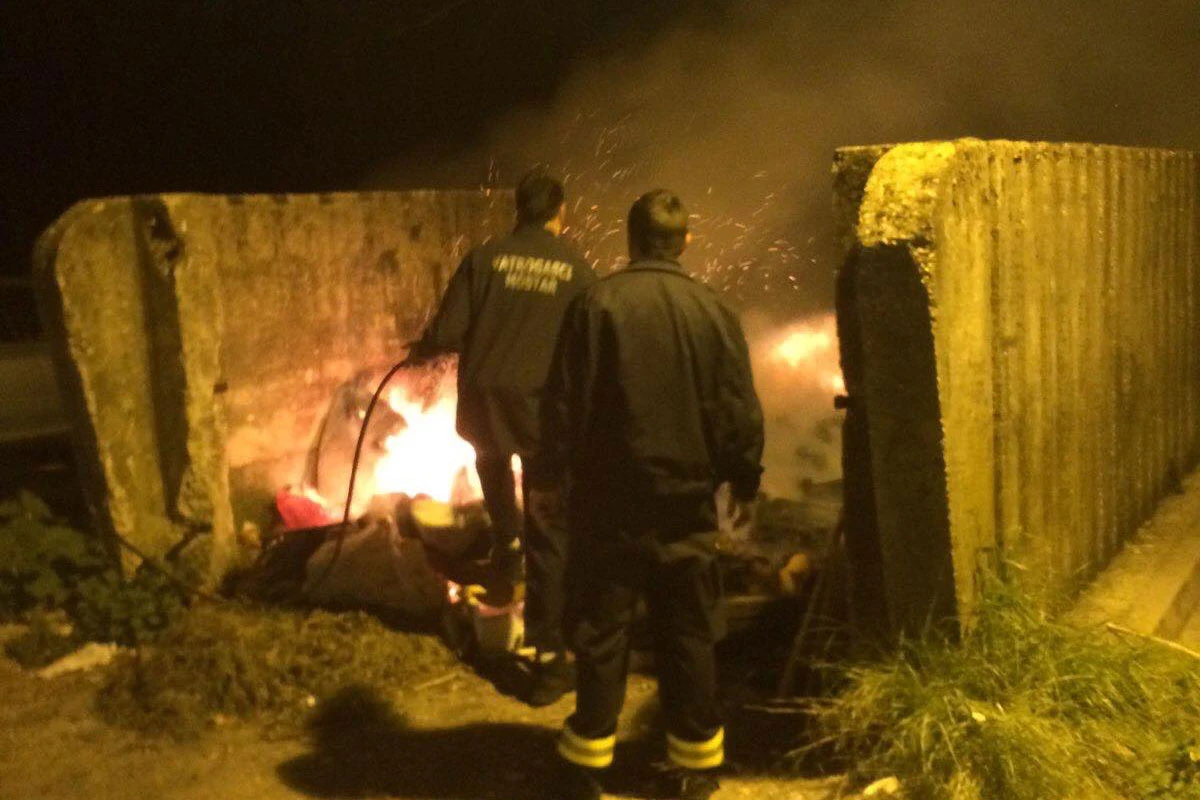 Gori otpad: Požari na dva mjesta u Mostaru