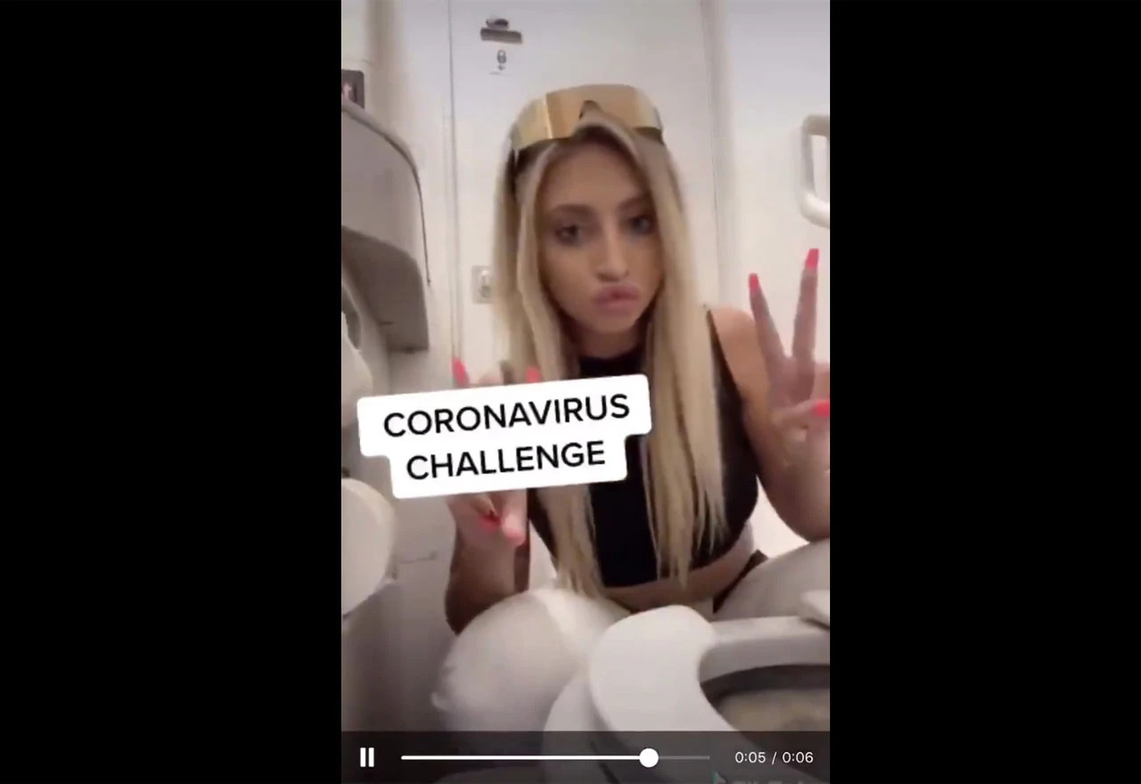 Influencerica zgrozila javnost pokretanjem ''korona izazova''