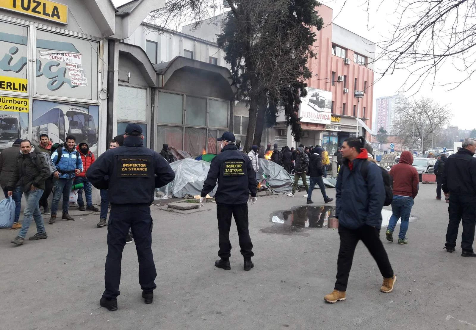 Izmješteni migranti iz urbanih dijelova Tuzle   